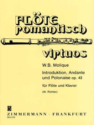 Introduction, Andante und Polonaise op.43 fr Flte und Klavier