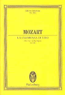 La clemenza di Tito KV621 Overtre fr Orchester Studienpartitur