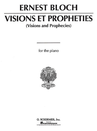 Visions et propheties for piano