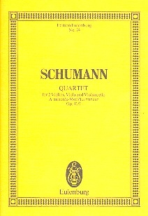 Streichquartett a-Moll op.41,1 fr Streichquartett Studienpartitur