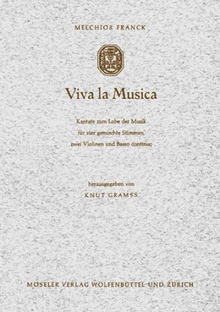 Viva la musica fr Chor, 2 Violinen und Violoncello Partitur