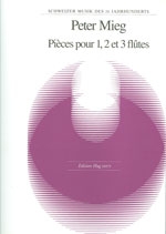 Pieces pour 1, 2 et 3 flutes