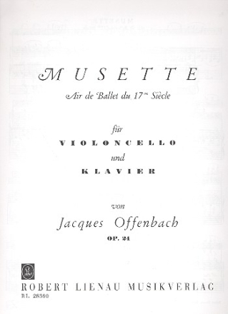 Musette op.24 fr Violoncello und Klavier