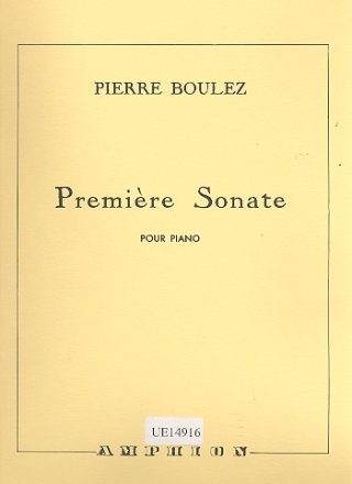 Sonate no.1 pour piano