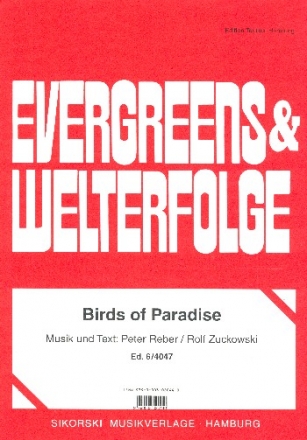 Birds of Paradise: Einzelausgabe Gesang und Klavier