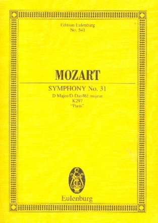 Sinfonie D-Dur KV297 fr Orchester Studienpartitur