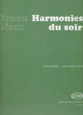 Harmonies du soir fr Klavier