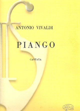 Piango cantata per canto e pianoforte (it)