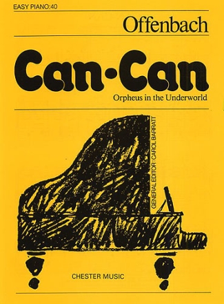 Can-Can for easy piano