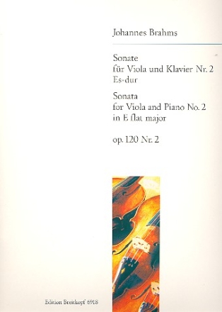 Sonate Es-Dur Nr.2 op.120,2 fr Viola und Klavier