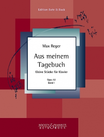 Aus meinem Tagebuch op.82 Band 1: Kleine Stcke fr Klavier 