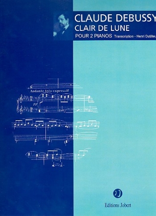 Clair de lune transcription pour 2 pianos