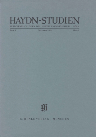 HAYDN-STUDIEN V:2