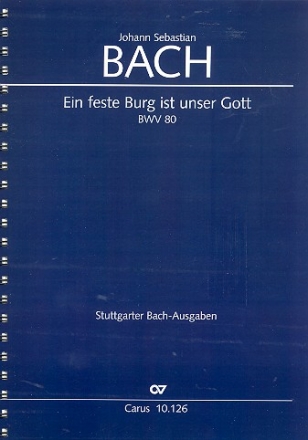 Ein feste Burg ist unser Gott Kantate Nr.80 BWV80 Partitur