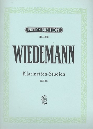 Praktische und theoretische Studien Band 3 - Duos fr 2 Klarinetten Spielpartitur