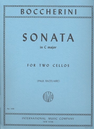 Sonata C major for 2 violoncelli