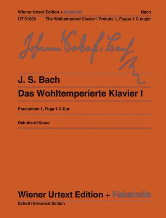 Das wohltemperierte Klavier 1 Prludium und Fuge 1 C-Dur