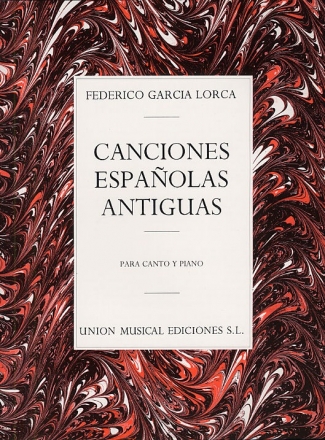 Canciones espanolas antiguas canto y piano