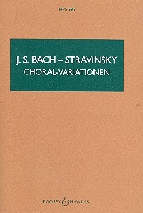 Choral-Variationen HPS 695 fr gemischter Chor und Orchester Studienpartitur