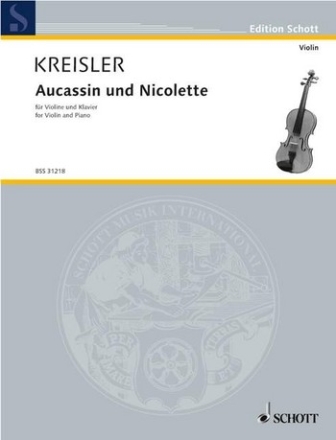 Aucassin und Nicolette Nr. 3 fr Violine und Klavier