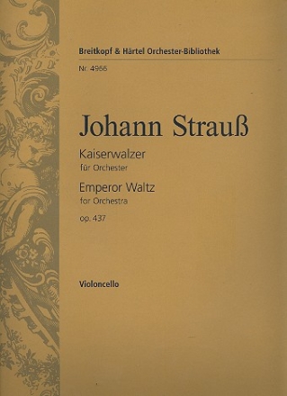 Kaiserwalzer op.437 fr Orchester Violoncello