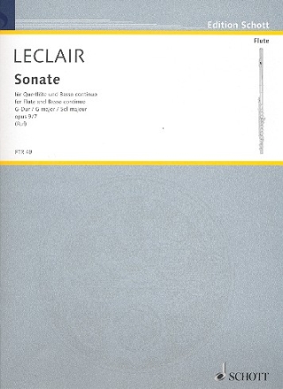 Sonate G-Dur op.9,7 fr Flte und Klavier