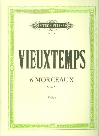 6 morceaux op.55 fr Violine