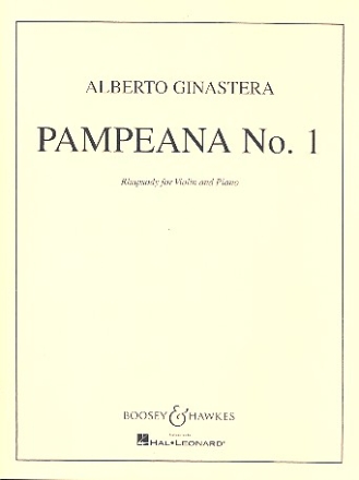 Pampeana Nr.1 op. 16 fr Violine und Klavier