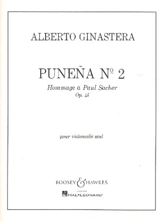 Punena Nr. 2 op. 45 fr Violoncello