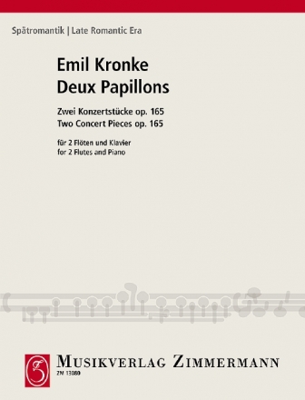 2 Papillons op.165 fr 2 Flten und Klavier