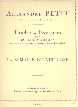 La semaine du virtuos 12 exercices pour trompette