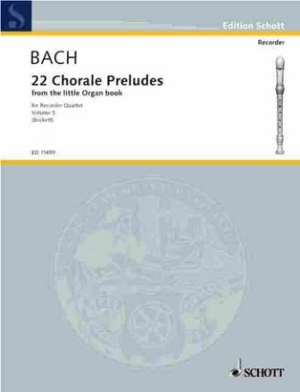 Chorale Preludes from the little Organ Book vol.6