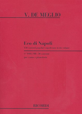 Eco di Napoli vol.3 50 canzoni neapolitane