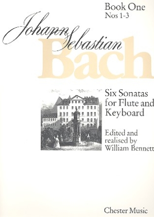 6 Sonatas vol.1 (nos.1-3) for flute and piano