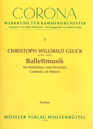 Ballettmusik fr Streicher und Bc Partitur