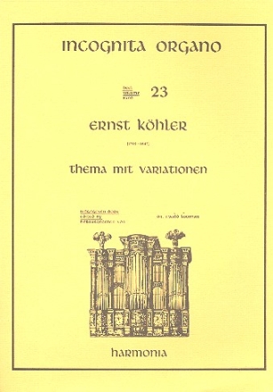 Thema mit Variationen fr Orgel