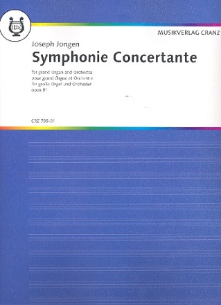 Symphonie concertante op.81 fr Orgel und Orchester Orgel solo