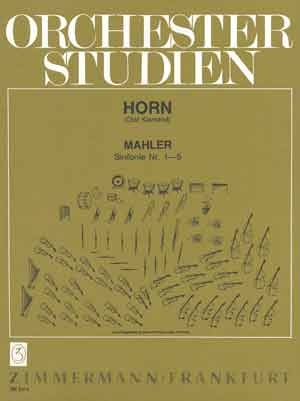 Orchesterstudien - Sinfonien Nr.1-5 fr Horn