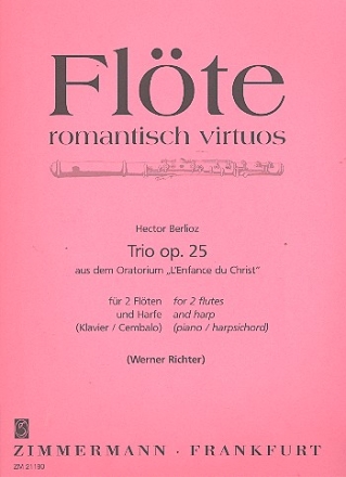 Trio aus 'L'enfance du christ' op.25 fr 2 Flten und Harfe