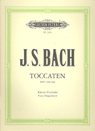 7 Toccaten BWV910-916 fr Klavier