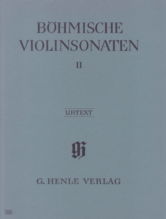 Bhmische Violinsonaten Band 2 fr Violine und Klavier