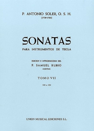 Sonatas vol.7 (nos.100-120) for keyboard instruments