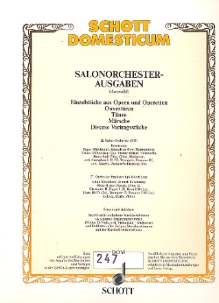 2 Walzer op.39,2 und op.39,15 fr Salonorchester