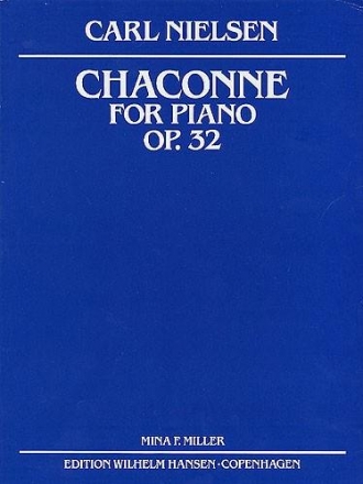 Chaconne op.32 for piano