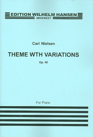 Theme with Variations op.40 for piano