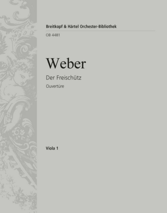 Der Freischtz Ouvertre fr Orchester Viola