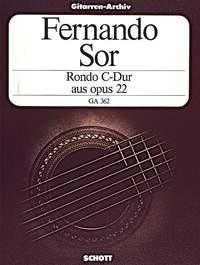 Rondo C-Dur aus op.22 fr Gitarre