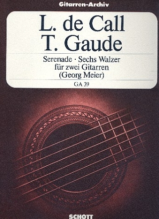 Serenade op.39 fr 2 Gitarren Spielpartitur