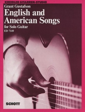 English and American Songs for guitar solo