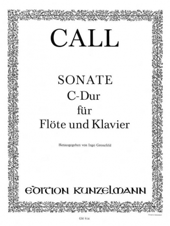 Sonate C-Dur fr Flte und Klavier